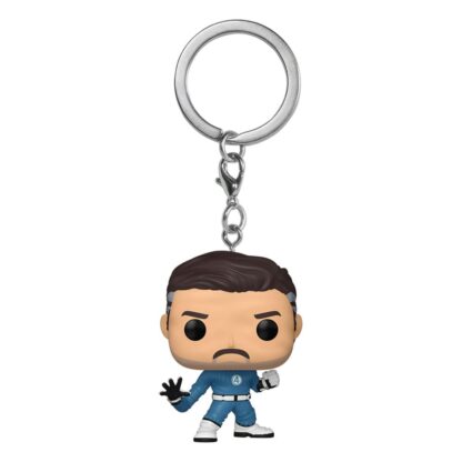 The Fantastic Four: First Steps POP! Vinyl Schlüsselanhänger 4 cm Mister Fantastic Display (12)