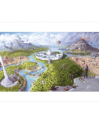 The Elder Scrolls IV: Oblivion Kunstdruck Imperial City 42 x 30 cm