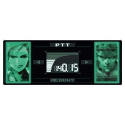 Metal Gear Solid Schreibtischunterlage & Untersetzer Set Solid Snake x Raiden Limited Edition – Bild 4