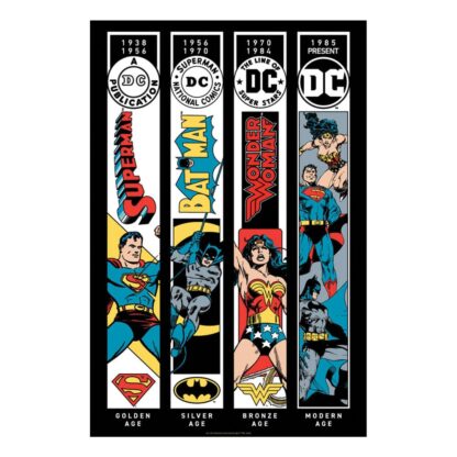 DC Comis Kunstdruck Ages Limited Edition 42 x 30 cm