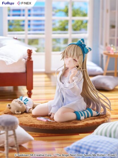 The Angel Next Door Spoils Me Rotten F:Nex PVC Statue 1/7 Mahiru Shiina Relax Ver. 14 cm – Bild 2