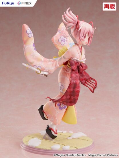 Puella Magi Madoka Magica Side Story Magia Record PVC Statue 1/7 Madoka Kaname Kimono Ver. 22 cm – Bild 4