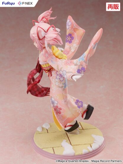 Puella Magi Madoka Magica Side Story Magia Record PVC Statue 1/7 Madoka Kaname Kimono Ver. 22 cm – Bild 6