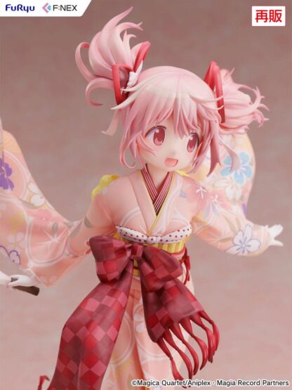 Puella Magi Madoka Magica Side Story Magia Record PVC Statue 1/7 Madoka Kaname Kimono Ver. 22 cm – Bild 9