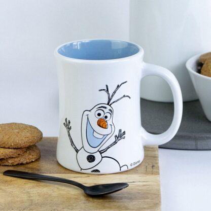 Disney Die Eiskönigin - Völlig unverfroren 3D Relief Tasse Olaf 360 ml – Bild 2