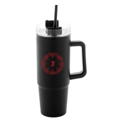 Doom The Dark Ages Thermobecher mit Trinkhalm Shield 1180 ml – Bild 2