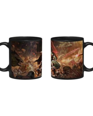 Doom The Dark Ages Tasse Keyart