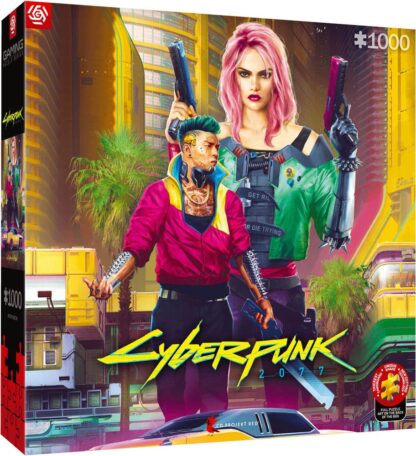 Cyberpunk 2077 Puzzle Kitsch Style (1000 Teile) – Bild 4