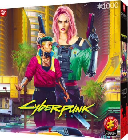 Cyberpunk 2077 Puzzle Kitsch Style (1000 Teile) – Bild 5