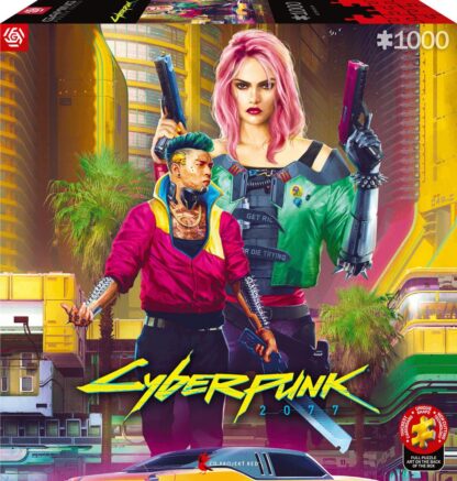 Cyberpunk 2077 Puzzle Kitsch Style (1000 Teile) – Bild 6