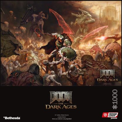 Doom The Dark Ages Puzzle Slayer's Rag (1000 Teile) – Bild 3