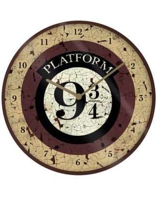 Harry Potter Wanduhr Platform 9 3/4