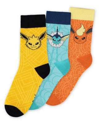 Pokémon Socken 3er-Pack Evoli Evolution 35-38