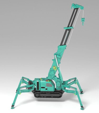 Maeda Seisakusho Moderoid Plastic Model Kit 1/20 Spider Crane (Green) Re-Run 25 cm – Bild 5
