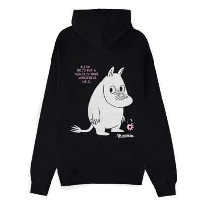 Mumins Kapuzenpullover mit Reißverschluß Flower
