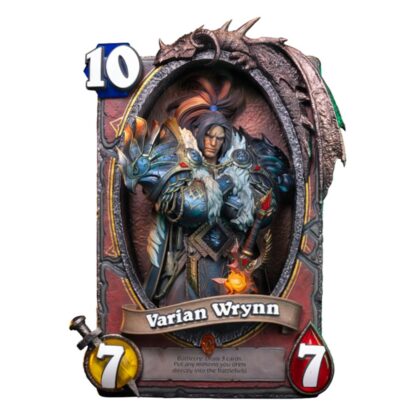 Hearthstone 3D Art Frame Statue Varian Wrynn 31 cm