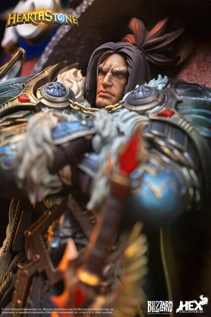 Hearthstone 3D Art Frame Statue Varian Wrynn 31 cm – Bild 4