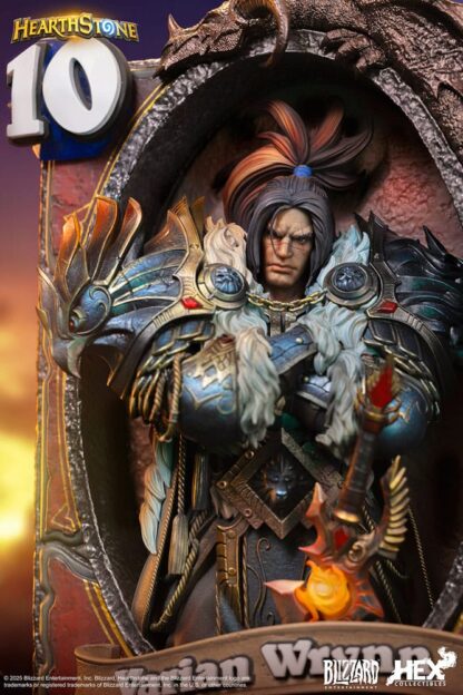 Hearthstone 3D Art Frame Statue Varian Wrynn 31 cm – Bild 11