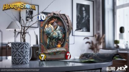 Hearthstone 3D Art Frame Statue Varian Wrynn 31 cm – Bild 15