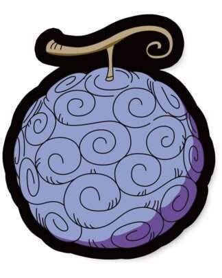 One Piece Dekokissen Gum Gum Frucht 36 cm