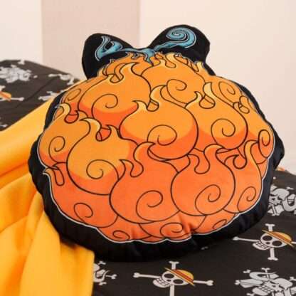 One Piece Dekokissen Feuer Feuer Frucht 36 cm – Bild 3