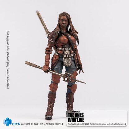 The Walking Dead: The Ones Who Lived Exquisite Mini Actionfigur 1/18 Michonne 10 cm – Bild 3