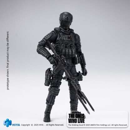 The Walking Dead: The Ones Who Lived Exquisite Mini Actionfigur 1/18 CRM Soldier 10 cm – Bild 2