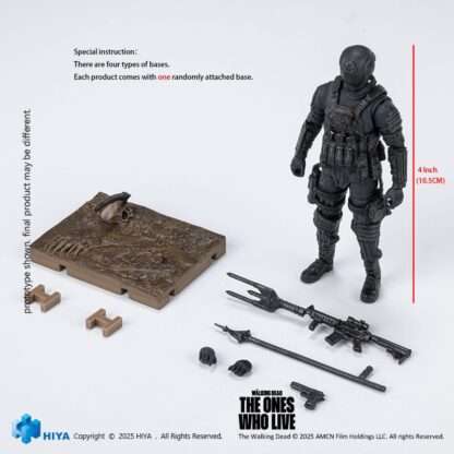 The Walking Dead: The Ones Who Lived Exquisite Mini Actionfigur 1/18 CRM Soldier 10 cm – Bild 9