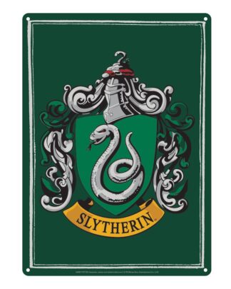 Harry Potter Blechschild Slytherin 21 x 15 cm
