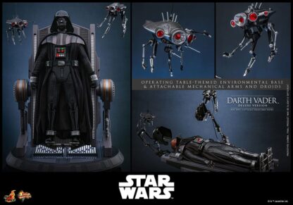Star Wars: Episode III - Die Rache der Sith Movie Masterpiece Actionfigur 1/6 Darth Vader (Deluxe Version) 35 cm – Bild 15