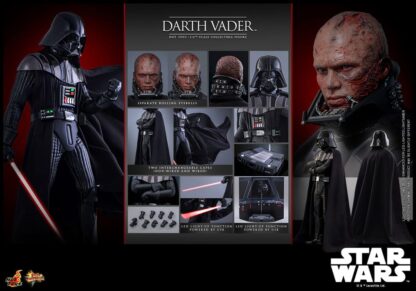 Star Wars: Episode III - Die Rache der Sith Movie Masterpiece Actionfigur 1/6 Darth Vader 35 cm – Bild 21
