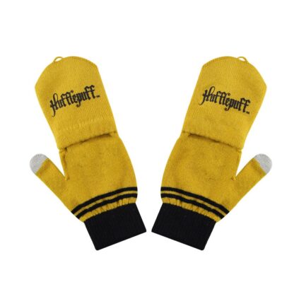 Harry Potter Handschuhe (Fingerlos) Hufflepuff – Bild 3