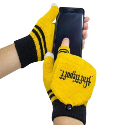 Harry Potter Handschuhe (Fingerlos) Hufflepuff – Bild 6