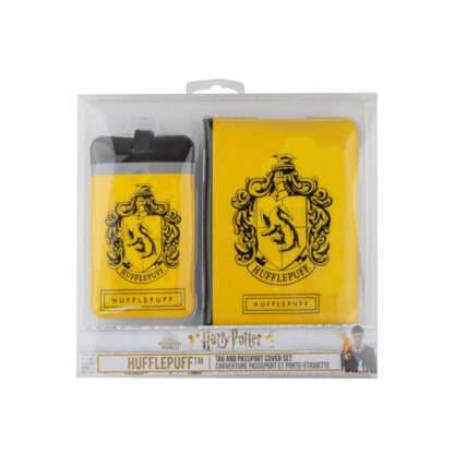 Harry Potter Kofferanhänger & Reisepass-Halter Set Hufflepuff – Bild 3