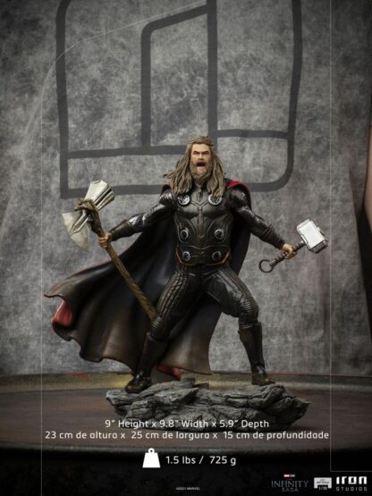 The Infinity Saga BDS Art Scale Statue 1/10 Thor Ultimate 23 cm – Bild 16