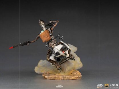 Star Wars The Mandalorian Deluxe Art Scale Statue 1/10 IG-11 & The Child 20 cm – Bild 2