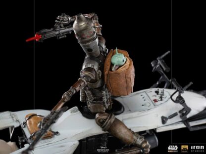 Star Wars The Mandalorian Deluxe Art Scale Statue 1/10 IG-11 & The Child 20 cm – Bild 6