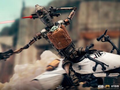 Star Wars The Mandalorian Deluxe Art Scale Statue 1/10 IG-11 & The Child 20 cm – Bild 11