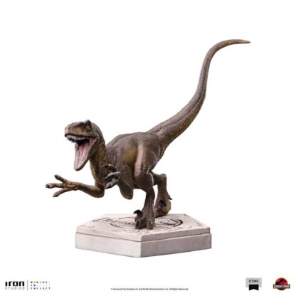 Jurassic World Icons Statue Velociraptor A 9 cm – Bild 11
