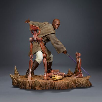 Star Wars Art Scale Statue 1/10 Mace Windu 18 cm – Bild 4