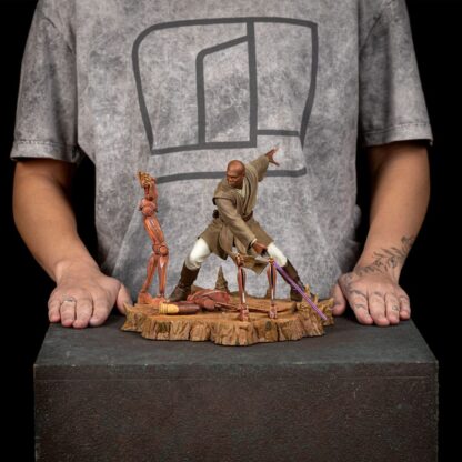 Star Wars Art Scale Statue 1/10 Mace Windu 18 cm – Bild 14