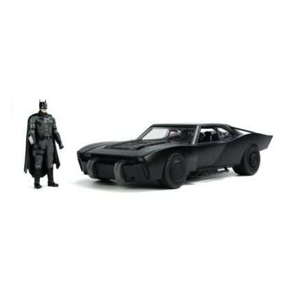 Batman 2022 Hollywood Rides Diecast Modell 1/18 2022 Batmobil mit Figur – Bild 3