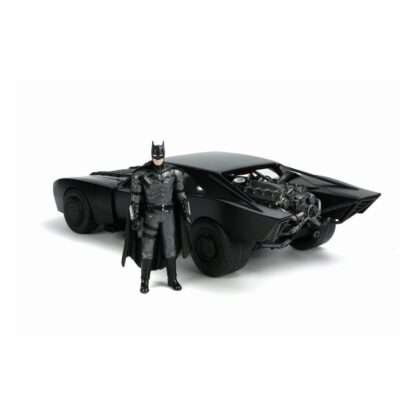 Batman 2022 Hollywood Rides Diecast Modell 1/18 2022 Batmobil mit Figur – Bild 5