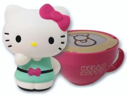Sanrio Squishy Figuren Hello Kitty Cappuccino Display (8) – Bild 4