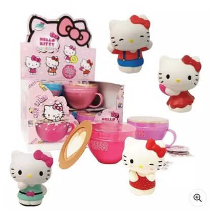 Sanrio Squishy Figuren Hello Kitty Cappuccino Display (8) – Bild 7