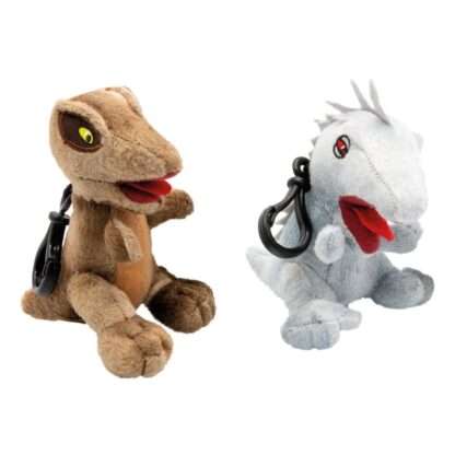 Jurassic World Plüsch-Schlüsselanhänger 13 cm Sortiment (12)