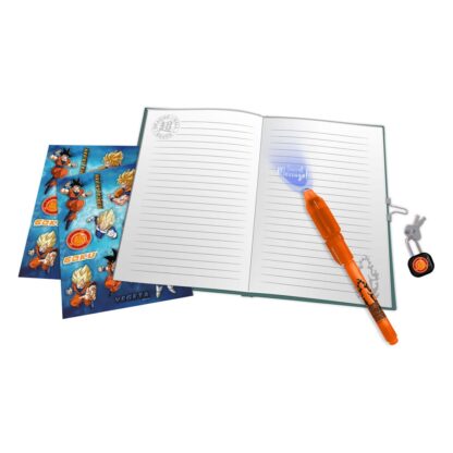 Dragon Ball Tagebuch Set mit Schloss – Bild 2