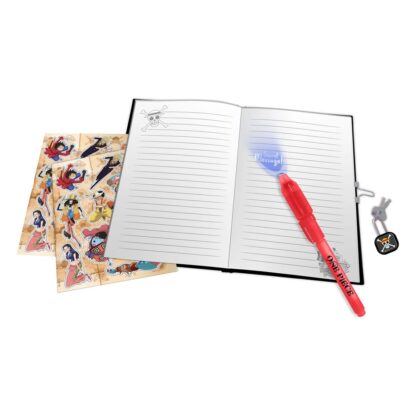 One Piece Tagebuch Set mit Schloss – Bild 2