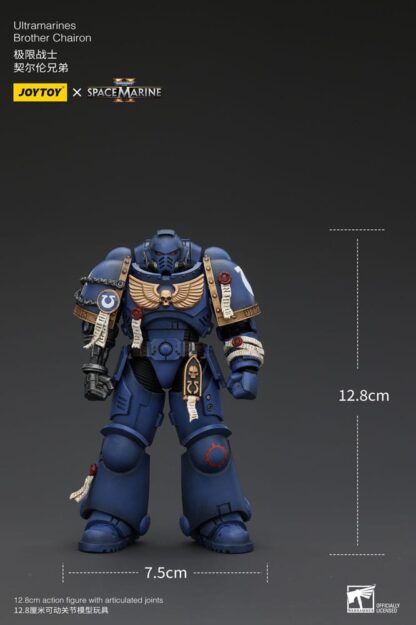 Warhammer 40k Actionfigur 1/18 Uitramarines Brother Chairon 13 cm      - Beschädigte Verpackung – Bild 10