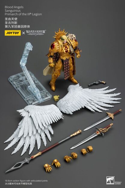 Warhammer The Horus Heresy Actionfigur 1/18 Blood Angels Sanguinius Primarch of the IXth Legion 19 cm     - Beschädigte Verpackung – Bild 6
